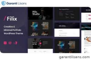 Filix – Creative Minimal Portfolio WordPress Theme