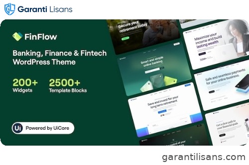 FinFlow – Banking, Finance & Fintech WordPress Theme