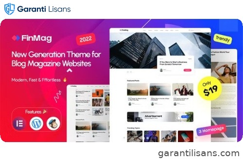 FinMag – Modern Magazine WordPress Theme