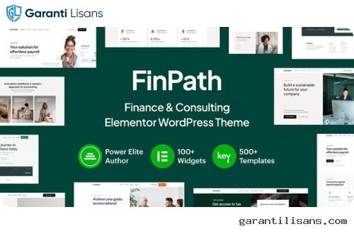 FinPath – Finance & Consulting Elementor WordPress Theme