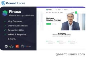 Finaco – Consulting & Business WordPress Theme