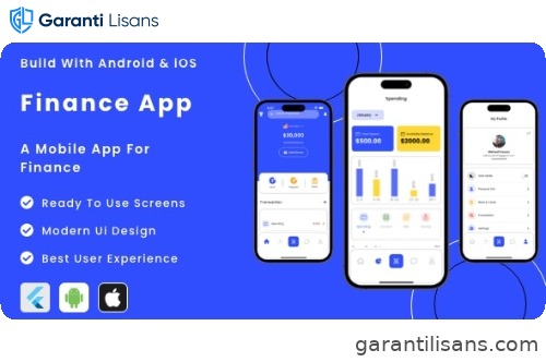 Finance App – Flutter Mobile App Template
