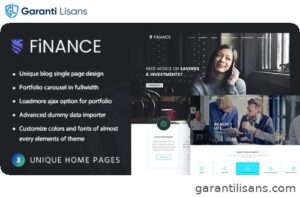 Finance Consultant – Consulting WordPress Theme