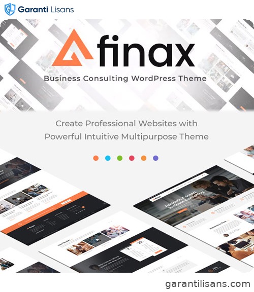 Finax | Responsive Business Consulting WordPress Theme