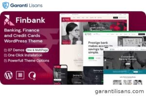 Finbank – Banking and Finance WordPress Theme