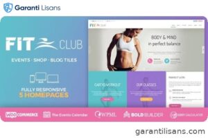 Fitness Club – Health & Gym WordPress Theme