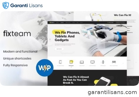 FixTeam | Electronics & Mobile Devices Repair WordPress Theme