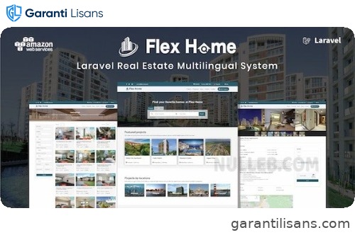 Flex Home – Laravel Real Estate Multilingual System