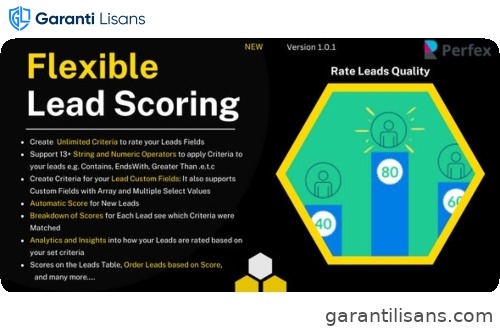 Flexible Lead Scoring and Lead Rating Module for Perfex