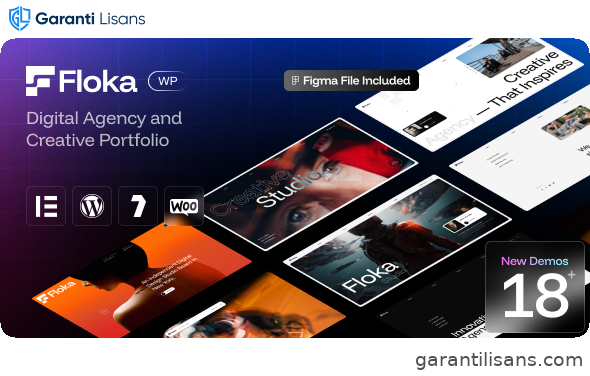Floka – Digital Agency & Portfolio WordPress Theme