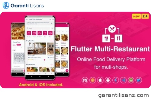 Flutter Multi-Restaurant (FoodPanda, GrabFood – Mobile Food Delivery Platform For iOS & Android) 2.4