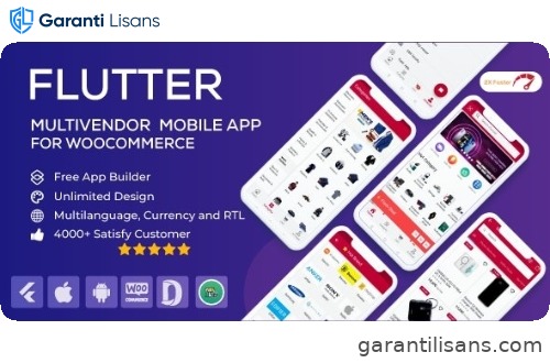 Flutter Multivendor Mobile app for WooCommerce