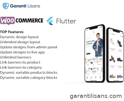Flutter app for woocommerce