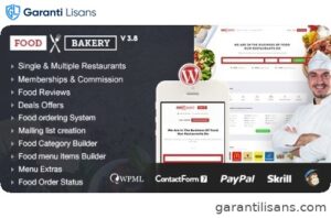 FoodBakery | Delivery Restaurant Directory WordPress Theme