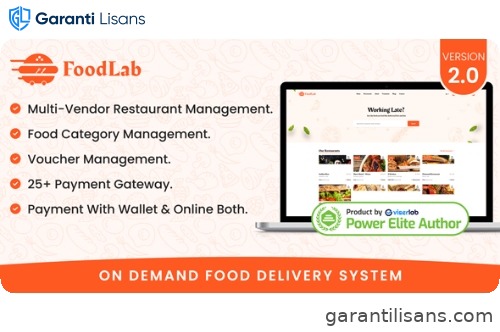 FoodLab – On demand Food Delivery System