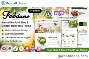Foodano – Natural Food Shop & Grocery WordPress Theme