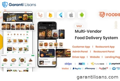 Foodie | UberEats Clone | Food Delivery App | Multiple Restaurant Food Delivery Flutter App