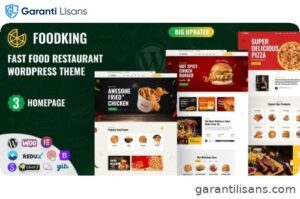 Foodking – Fast Food Restaurant WordPress Theme