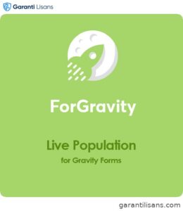 ForGravity – Live Population for Gravity Forms