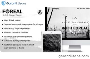 Foreal – Director, Writer WordPress Theme