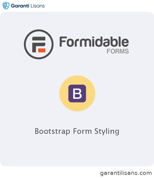 Formidable Forms – Bootstrap Form Styling
