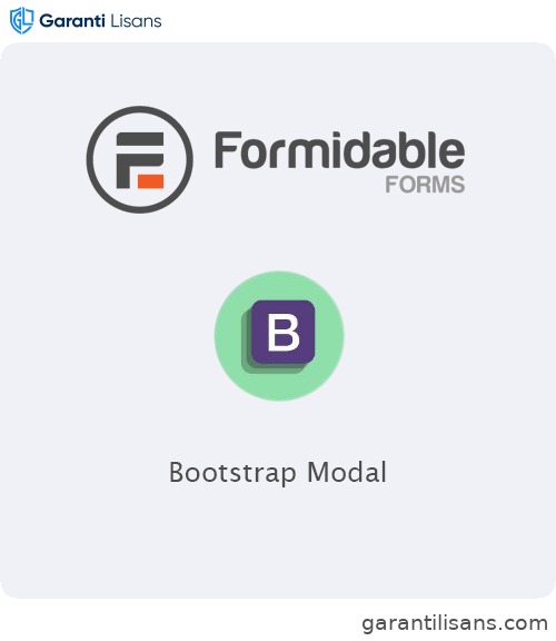 Formidable Forms – Bootstrap Modal