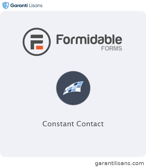 Formidable Forms – Constant Contact