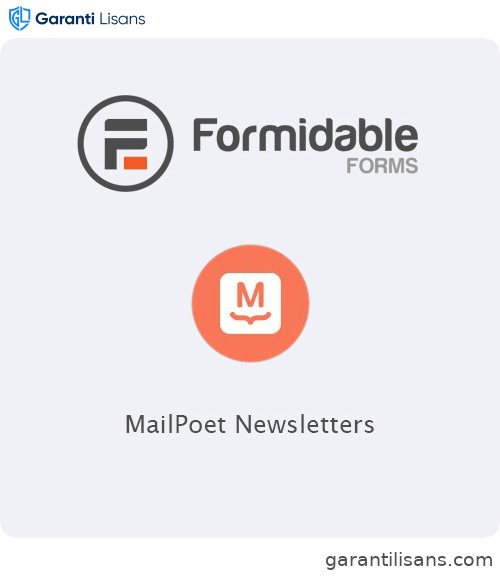 Formidable Forms – MailPoet Newsletters