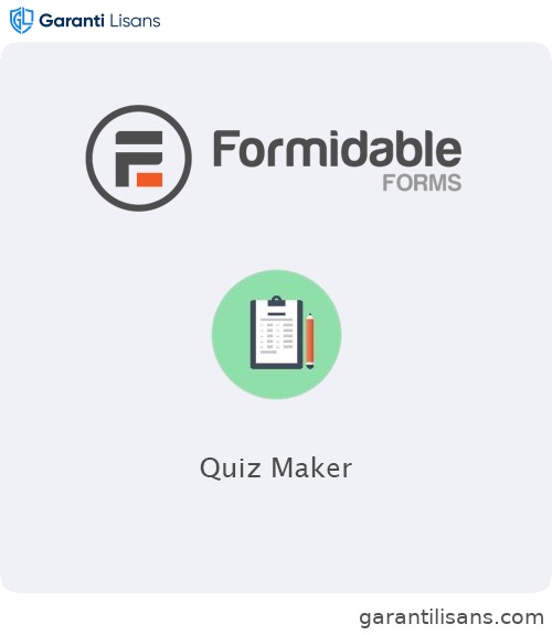 Formidable Forms – Quiz Maker