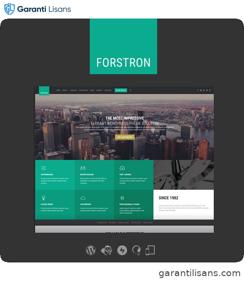Forstron – Legal Business WordPress Theme