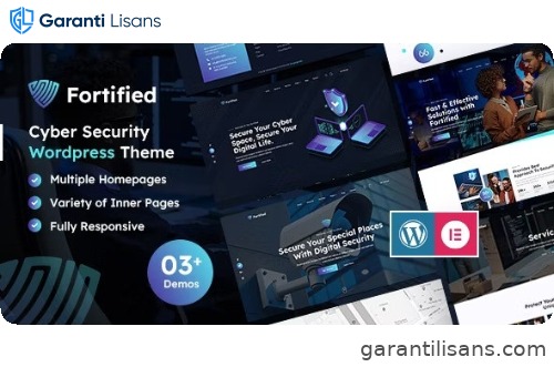 Fortified | IT & Cyber Security WordPress Theme
