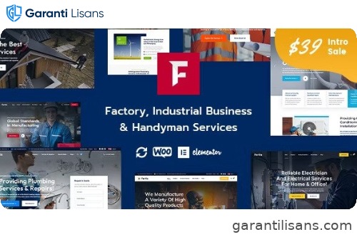 Fortis – Factory Industrial Business & Handyman Services WordPress Theme