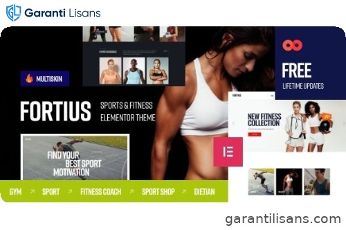Fortius – Sports & Fitness Elementor WordPress Theme