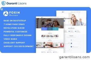 Foxin – Responsive Business WordPress Theme