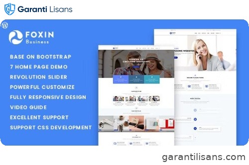 Foxin – Responsive Business WordPress Theme