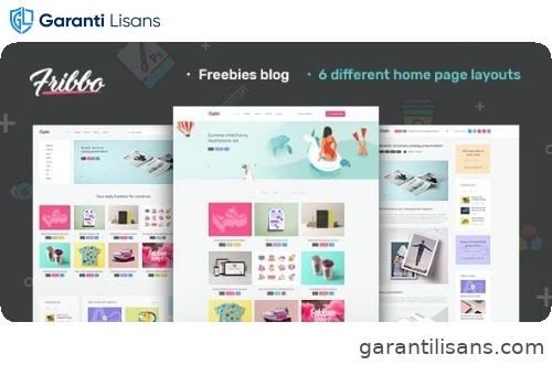 Fribbo – Freebies Blog WordPress Theme