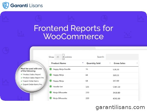 Frontend Reports for WooCommerce