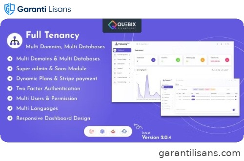 Full Tenancy – Domains, Database, Users, Role, Permissions & Settings