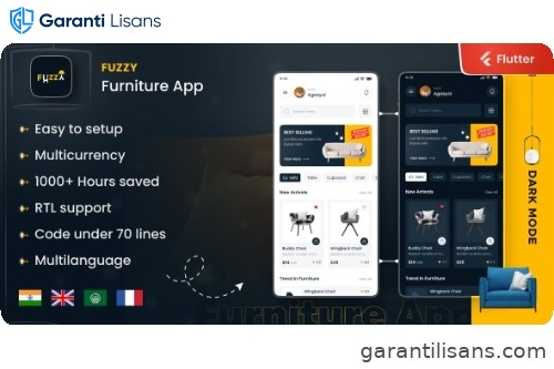 Fuzzy – Ecommerce Flutter Ui KIt Template