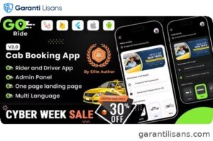 GORIDE | InDriver Clone | Flutter Complete Taxi Booking Solution with Bidding Option