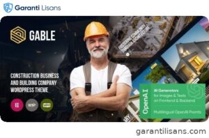Gable – Construction & Building WordPress Theme