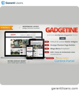 Gadgetine WordPress Theme for Premium Magazine