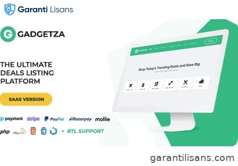 Gadgetza – Deals Listing Platform (SAAS)