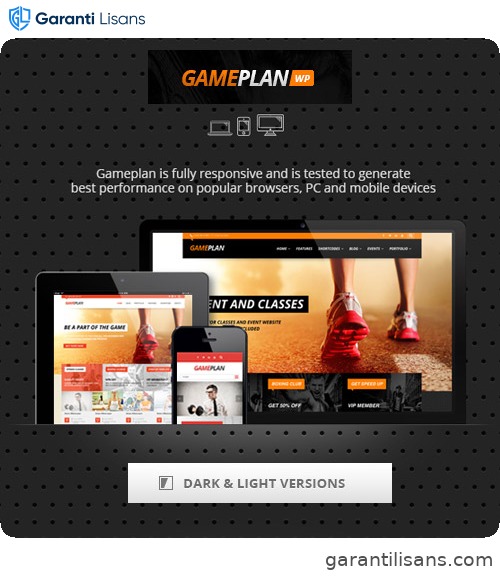 Gameplan – Event and Gym Fitness WordPress Theme