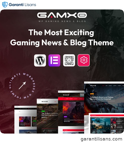 Gamxo – WordPress Gaming News & Blog Theme