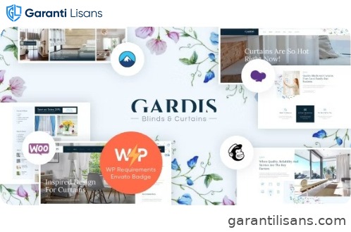 Gardis | Blinds and Curtains WordPress Theme