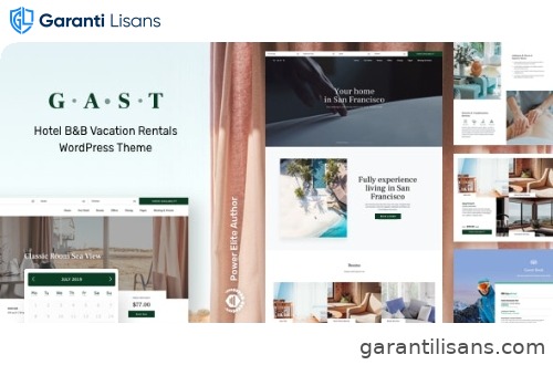 Gast – Hotel Booking WordPress Theme