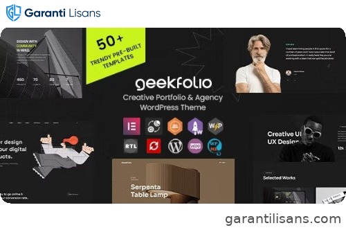 Geekfolio – Elementor Creative Portfolio & Agency WordPress Theme