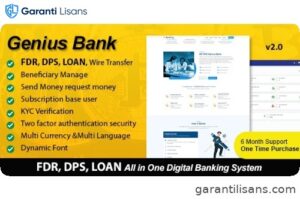Genius Bank – All in One Digital Banking System