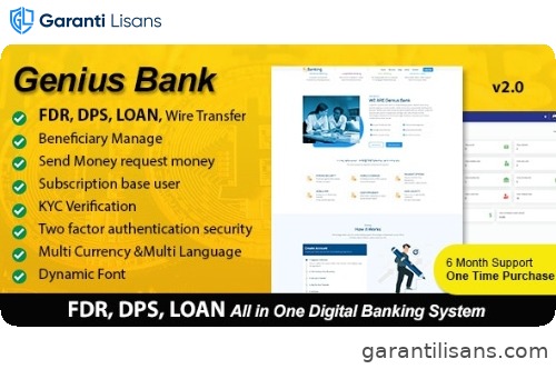 Genius Bank – All in One Digital Banking System